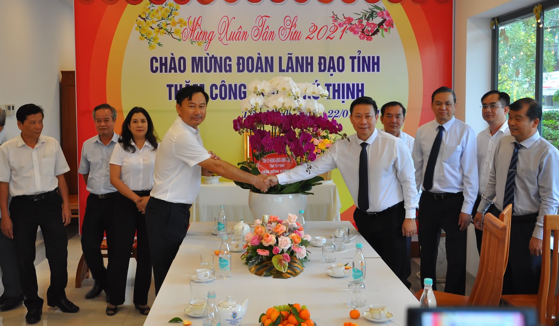 Lãnh đạo tỉnh thăm, chúc tết doanh nghiệp